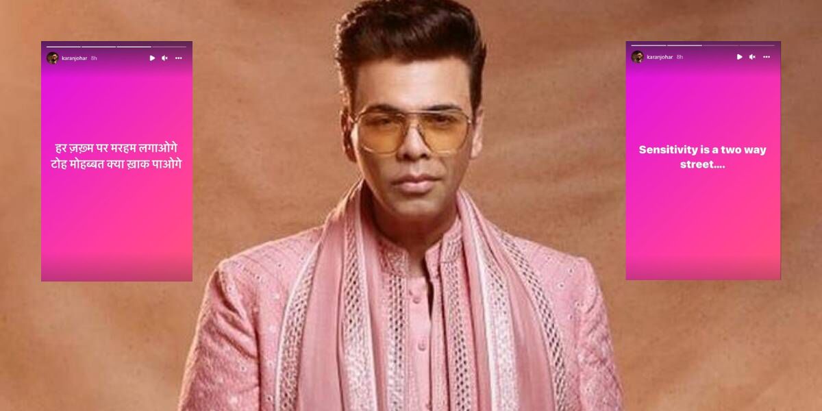 Karan Johar worries fans with cryptic messages on Instagram